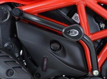 CP0368 - R&G RACING Ducati Monster 821 / 1200 / S / R Frame Crash Protection Sliders "Aero"