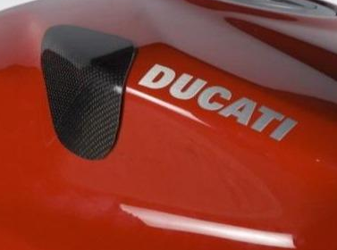TS0009 - R&G RACING Ducati Panigale V2 / Streetfighter (2012+) Carbon Fuel Tank Protection Sliders