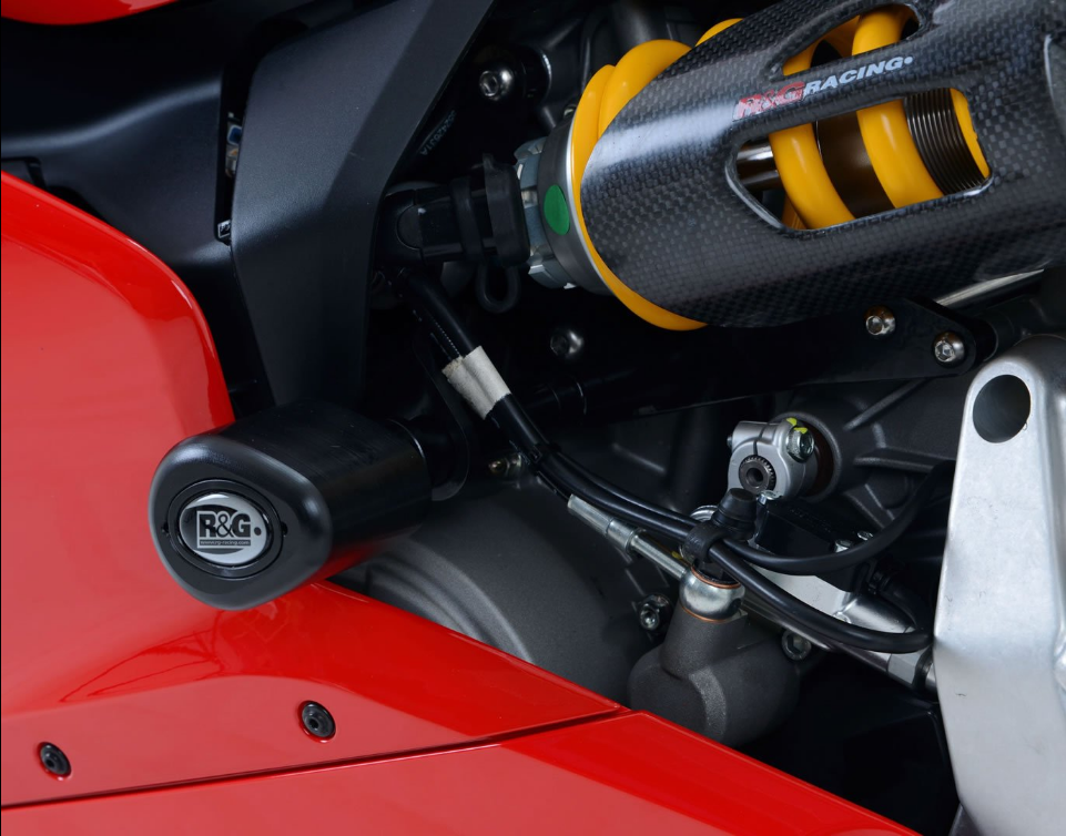 CP0389 - R&G RACING Ducati Panigale Frame Crash Protection Sliders "Aero"