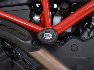 CP0343 - R&G RACING Ducati Hypermotard 821 / 939 Frame Crash Protection Sliders "Aero"