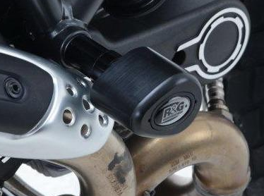 CP0384 - R&G RACING Ducati Scrambler 800 / 400 Frame Crash Protection Sliders "Aero"
