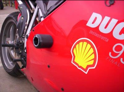 CP0146 - R&G RACING Ducati Superbike 748R / 996R / 998 Frame Crash Protection Sliders "Classic"