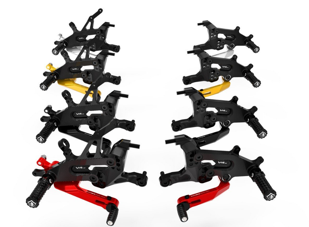 PRSFV401 - DUCABIKE Ducati Streetfighter V4 (2020+) Adjustable Rearset