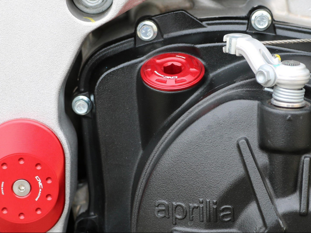 TA202 - CNC RACING Aprilia RSV4 / Tuono V4 (2009+) Oil Filler Cap "Gear" (M25x1,5)