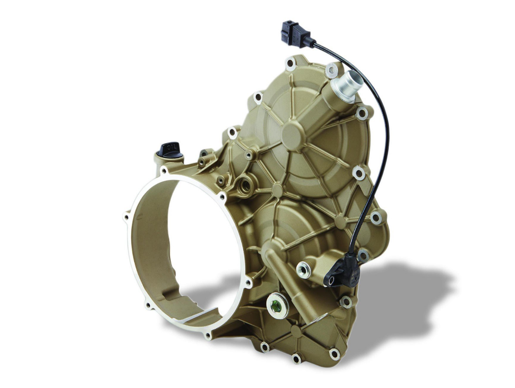 CA210PR - CNC RACING Ducati Streetfighter V4 Clear Clutch Cover + Conversion Kit (Pramac edition)
