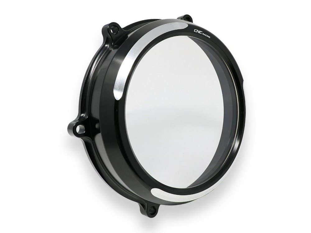 CA210S - CNC RACING Ducati Streetfighter V4 Clear Clutch Cover (bi-color) + Conversion Kit