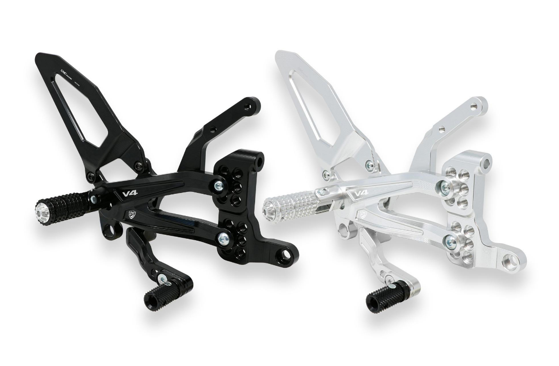 PE409 - CNC RACING Ducati Streetfighter V4 Adjustable Rearset