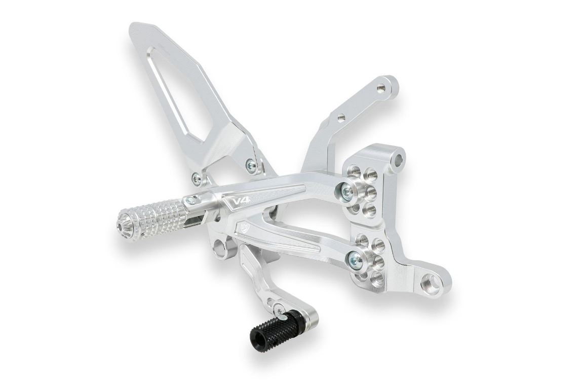 PE409 - CNC RACING Ducati Streetfighter V4 Adjustable Rearset