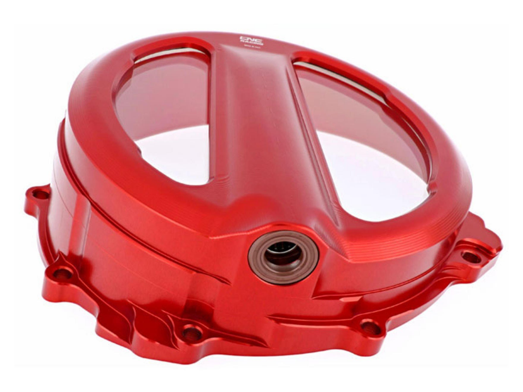 CA301 - CNC RACING MV Agusta Oil Bath Clear Clutch Cover (cable control)