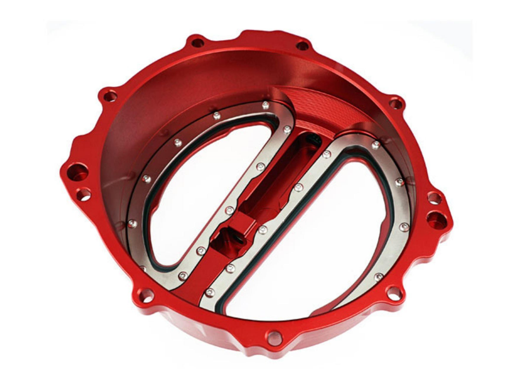 CA301 - CNC RACING MV Agusta Oil Bath Clear Clutch Cover (cable control)