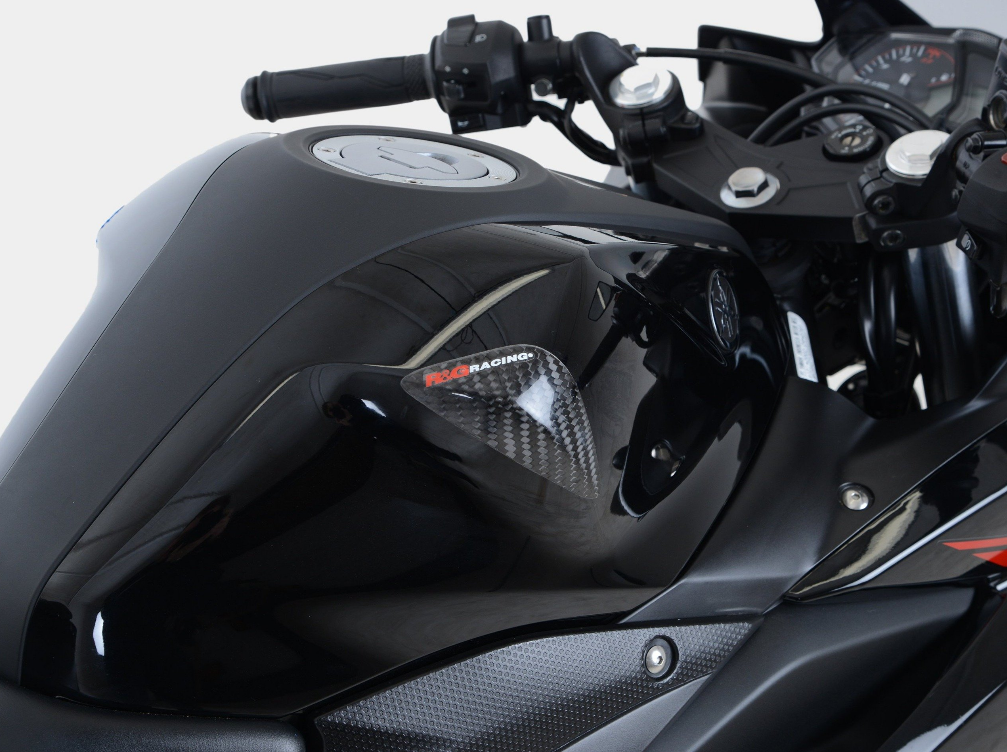 TS0027 - R&G RACING Yamaha YZF-R25/R3 (14/18) Carbon Fuel Tank Protection Sliders