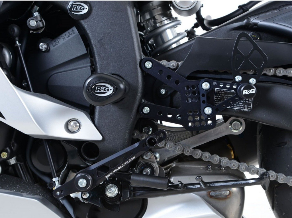 RSET09 - R&G RACING Yamaha YZF-R6 (06/16) Adjustable Rearsets