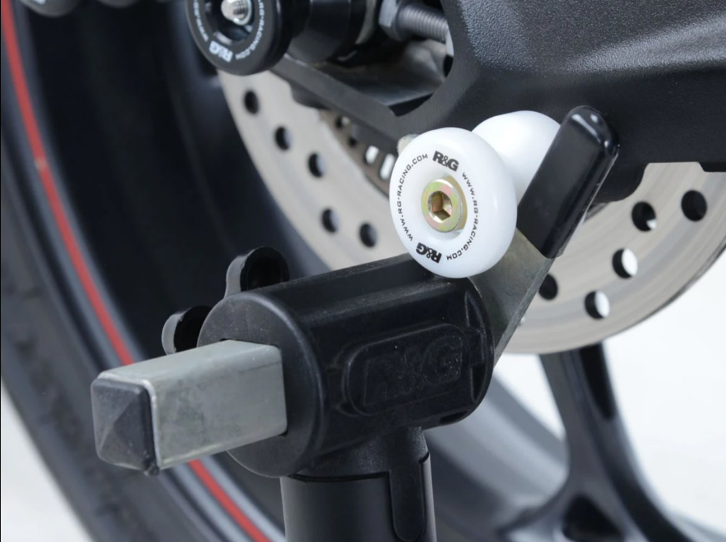 R&G RACING Triumph Street Triple (2013+) Paddock Stand Bobbins
