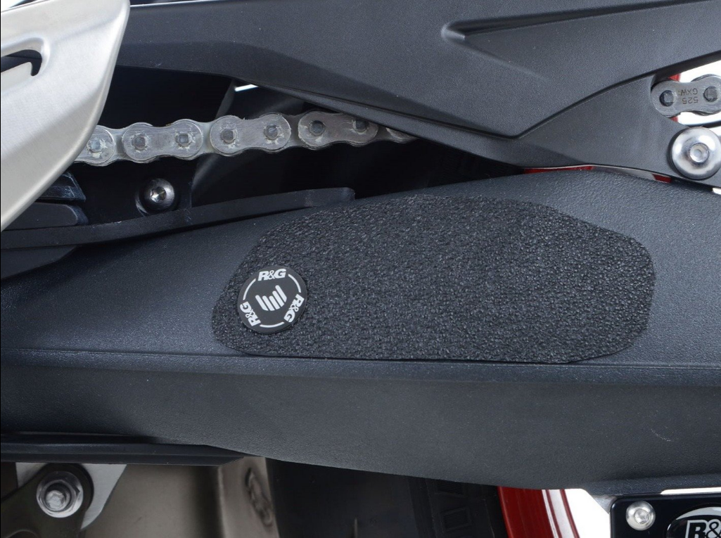 EZBG803 - R&G RACING Triumph Street Triple / R / RX Heel Guard Kit