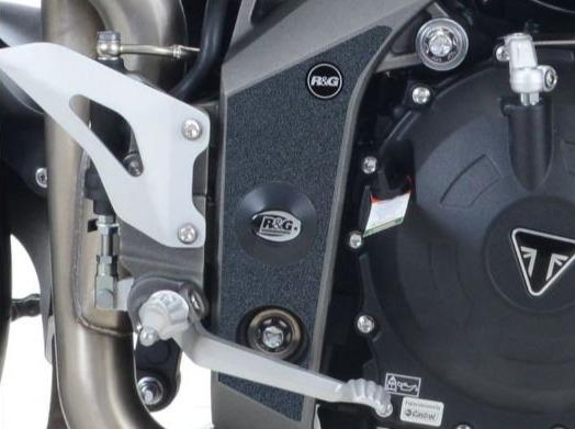 EZBG802 - R&G RACING Triumph Speed Triple R / S / RS Heel Guard Kit