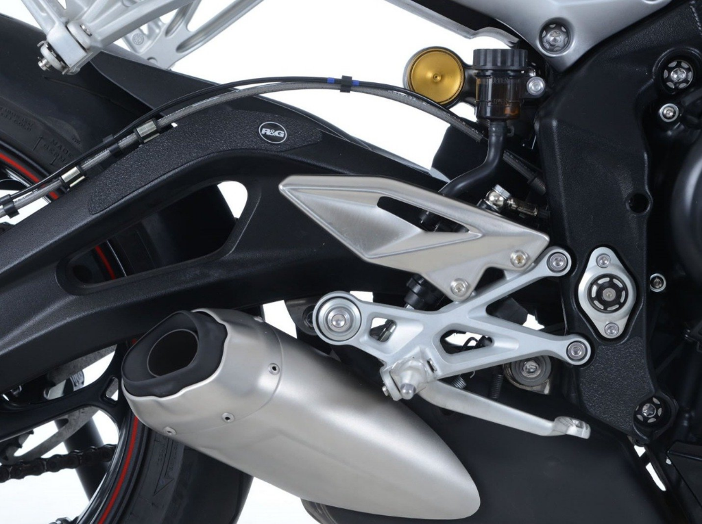 EZBG805 - R&G RACING Triumph Street Triple S / R / RS Heel Guard Kit