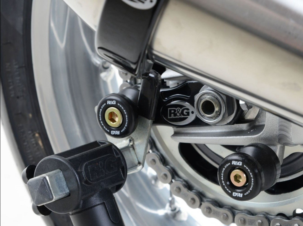 CR0055 - R&G RACING Triumph Paddock Stand Bobbins (offset)