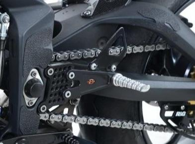 EZBG801 - R&G RACING Triumph Daytona 675 (13/16) Heel Guard Kit