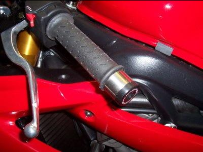 BE0026 - R&G RACING Triumph Daytona 675/675R (06/17) Handlebar End Sliders