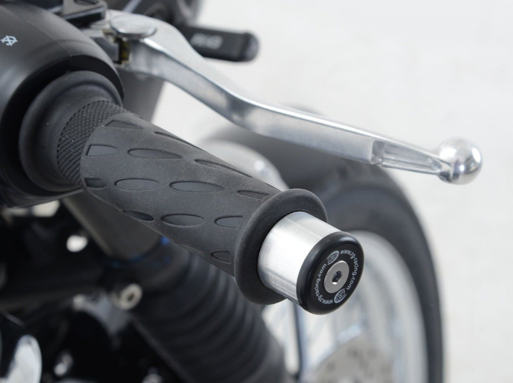 BE0105 - R&G RACING Triumph Bonneville Bobber / T120 / Street Cup Handlebar End Sliders