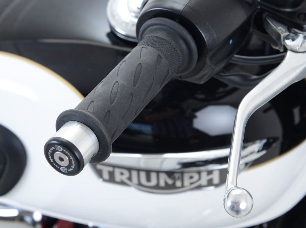 BE0105 - R&G RACING Triumph Bonneville Bobber / T120 / Street Cup Handlebar End Sliders