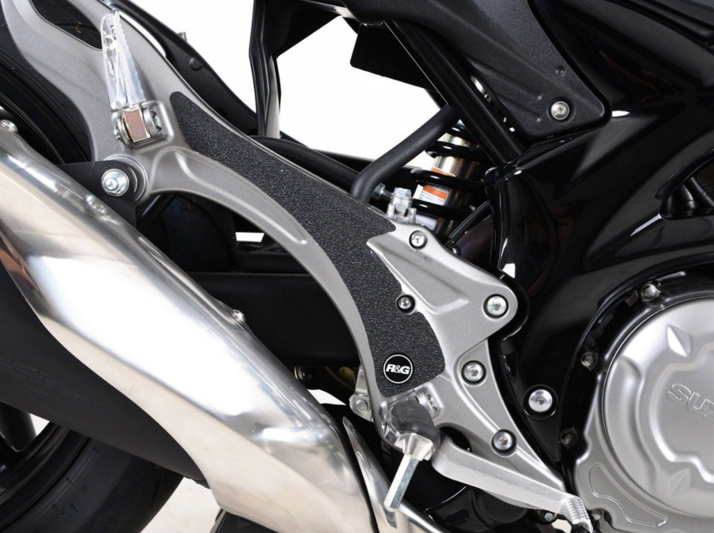 EZBG706 - R&G RACING Suzuki SFV650 (09/18) Gladius Heel Guard Kit