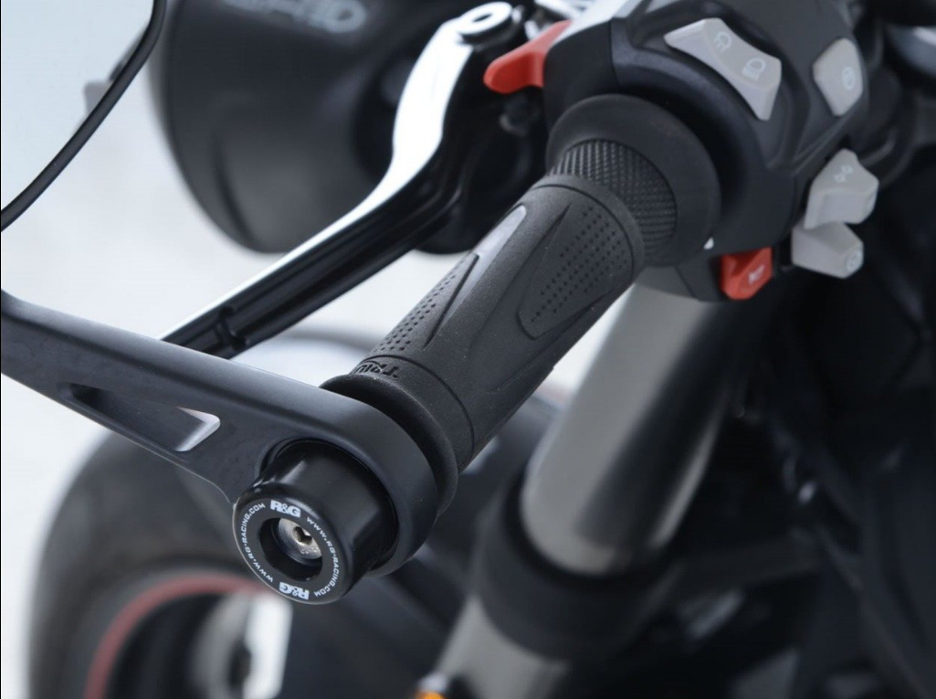 BE0102 - R&G RACING Triumph Handlebar End Sliders