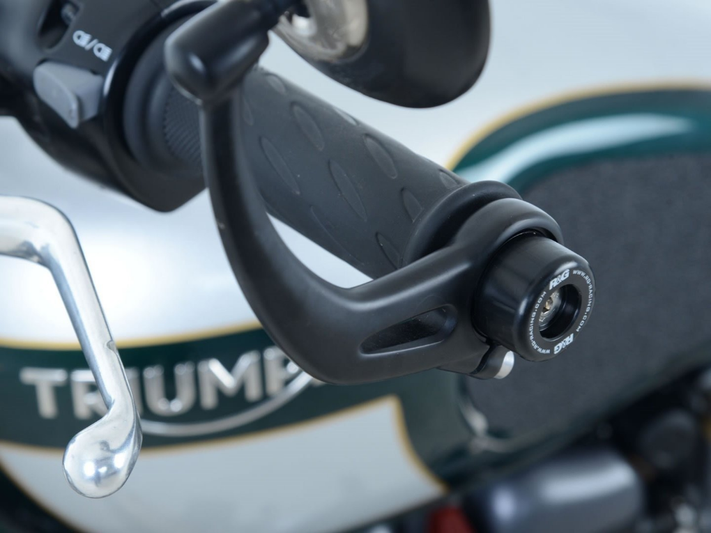 BE0102 - R&G RACING Triumph Handlebar End Sliders