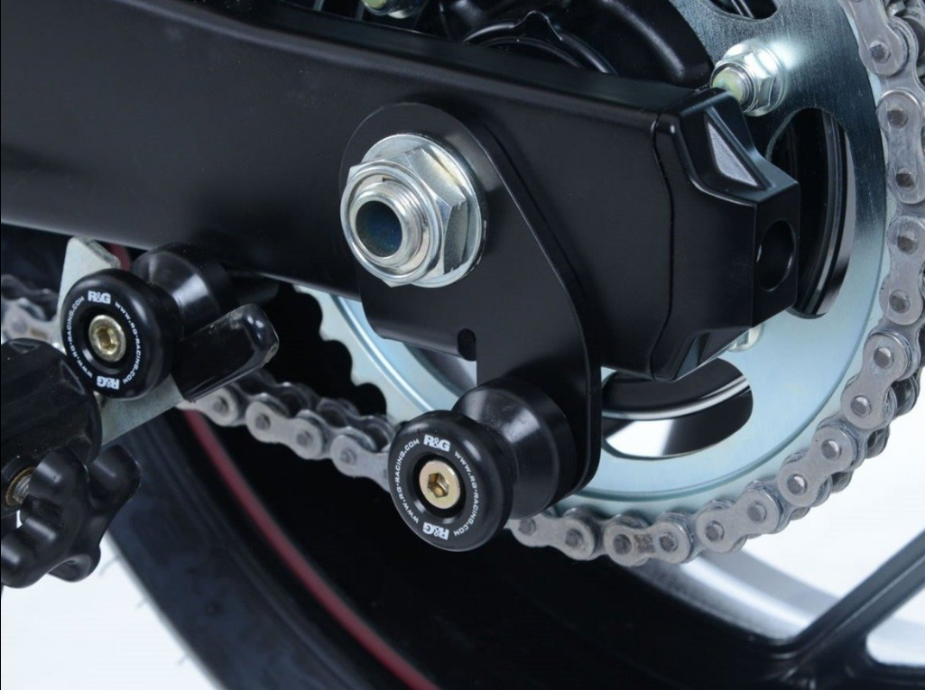 R&G RACING Suzuki GSX-S750 Paddock Stand Bobbins (Offset)