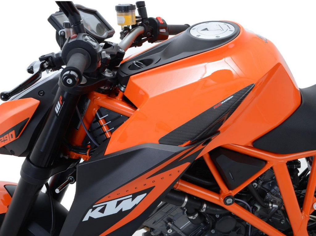 TS0020 - R&G RACING KTM 1290 Super Duke R (14/19) Carbon Fuel Tank Protection Sliders