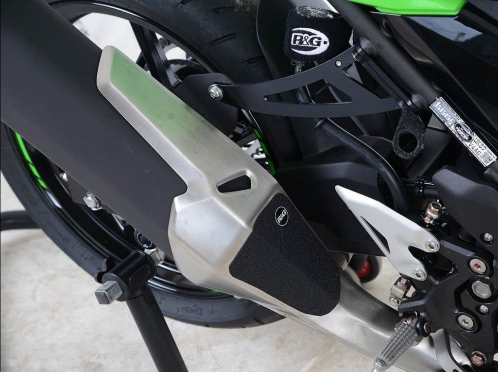 EZBG409 - R&G RACING Kawasaki Ninja 250 / 400 / Z250 / Z400 Heel Guard Kit