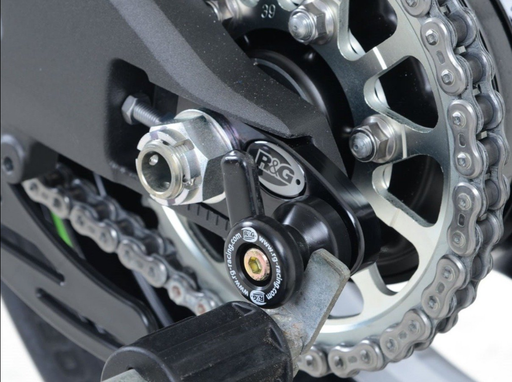 CR0054 - R&G RACING Kawasaki ZX-10R/RR/Z H2 (2016+) Paddock Stand Bobbins (M8; offset)