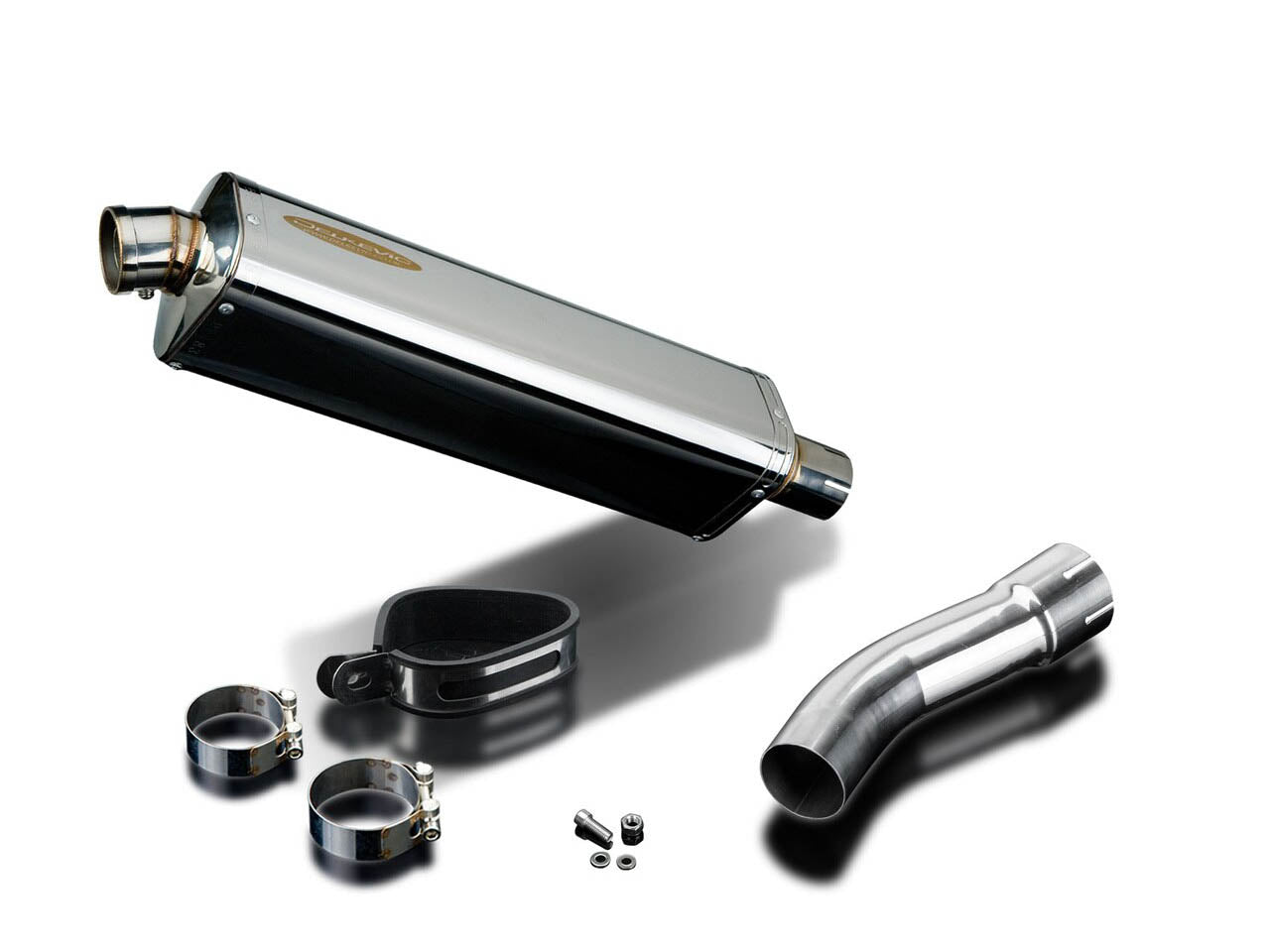 DELKEVIC BMW F800R (09/16) Slip-on Exhaust Stubby 17" Tri-Oval