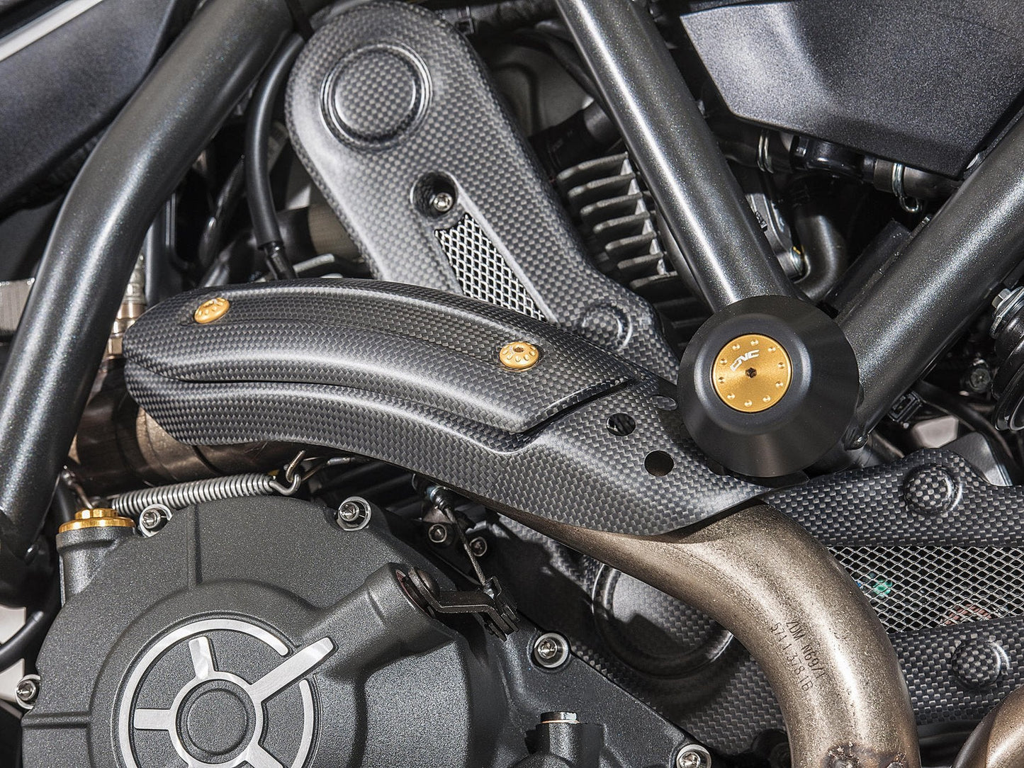 TC212 - CNC RACING Ducati Scrambler 800 (2015+) Frame Crash Protection Sliders