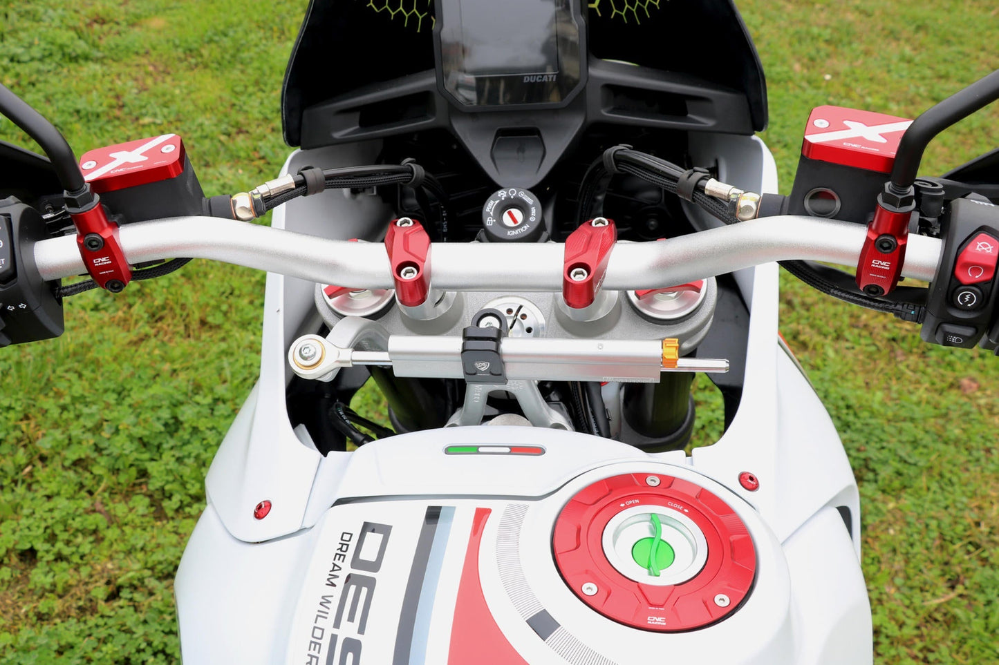 TF202 - CNC RACING Ducati DesertX (2022+) Clutch Fluid Tank Cap