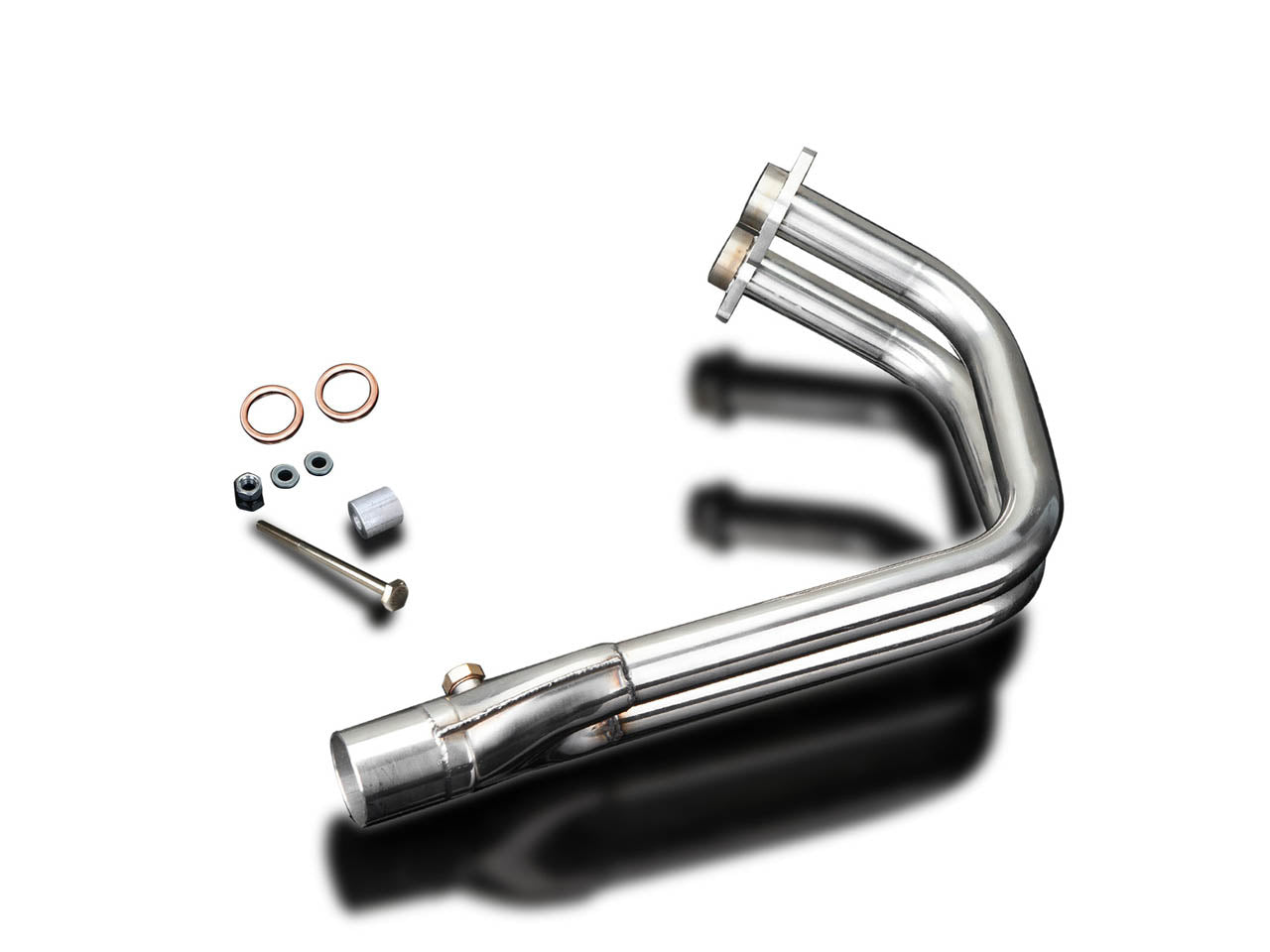 DELKEVIC Kawasaki Vulcan S EN650 (15/20) Full Exhaust System with Mini 8" Carbon Silencer