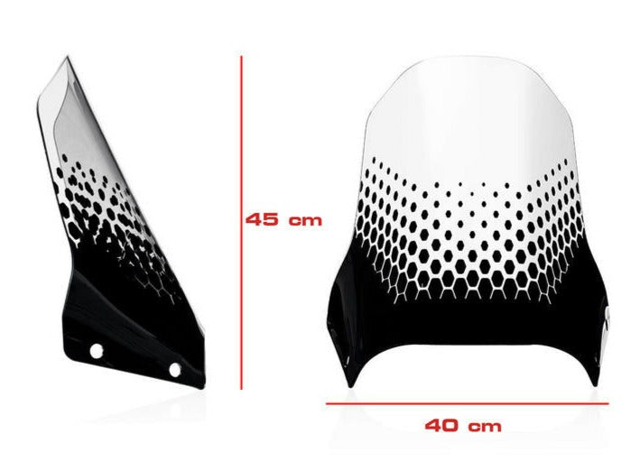 WS362 - CNC RACING Ducati DesertX (2022+) Wind Screen (Adventure)