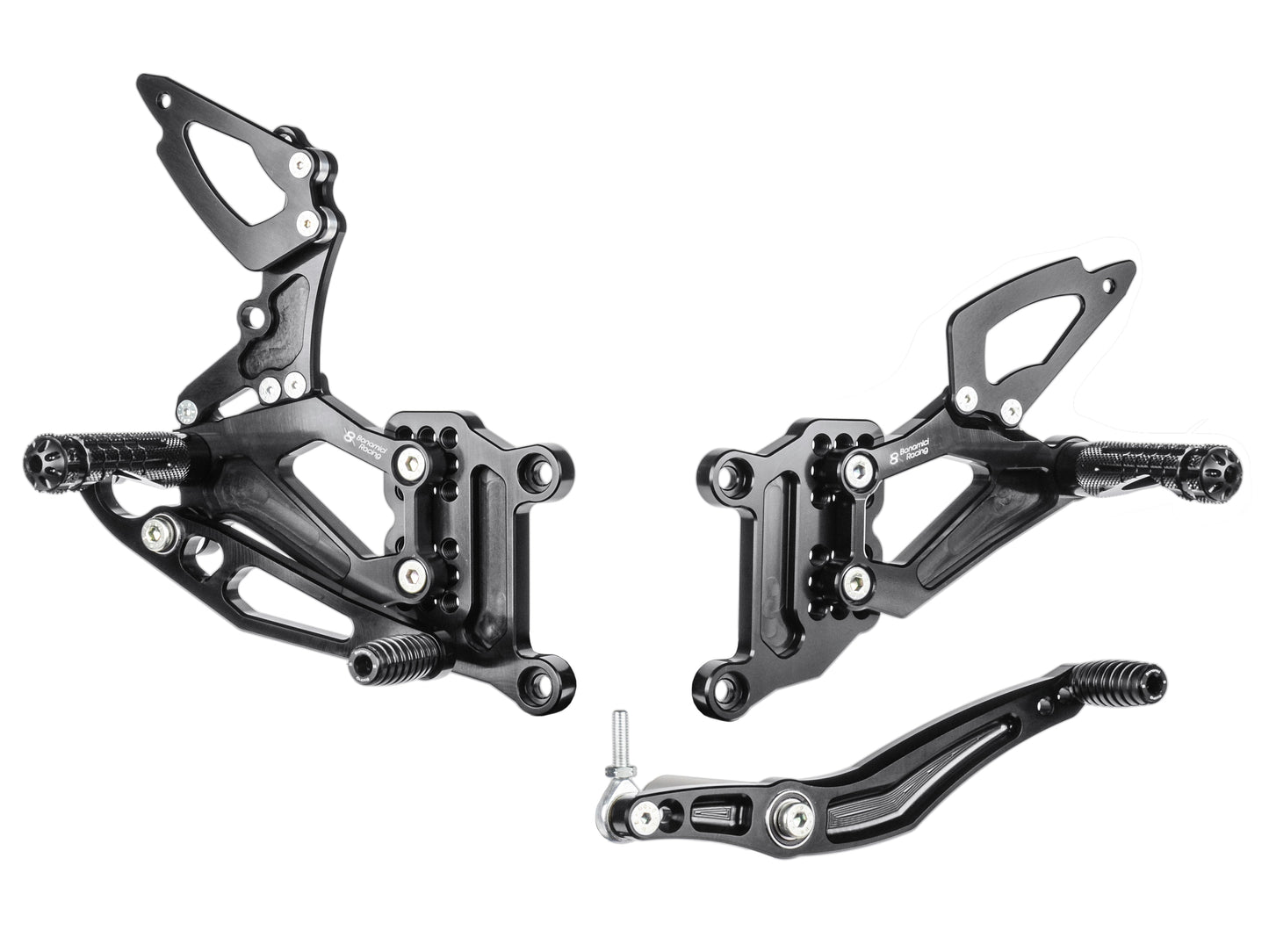 Y001 - BONAMICI RACING Yamaha YZF-R1 (02/03) Adjustable Rearset