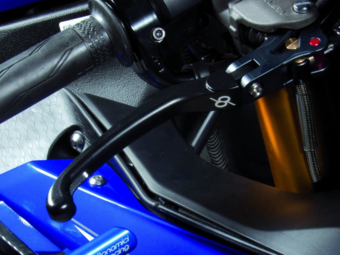 KL230 - BONAMICI RACING Yamaha YZF-R6 (2017+) Handlebar Levers (folding)