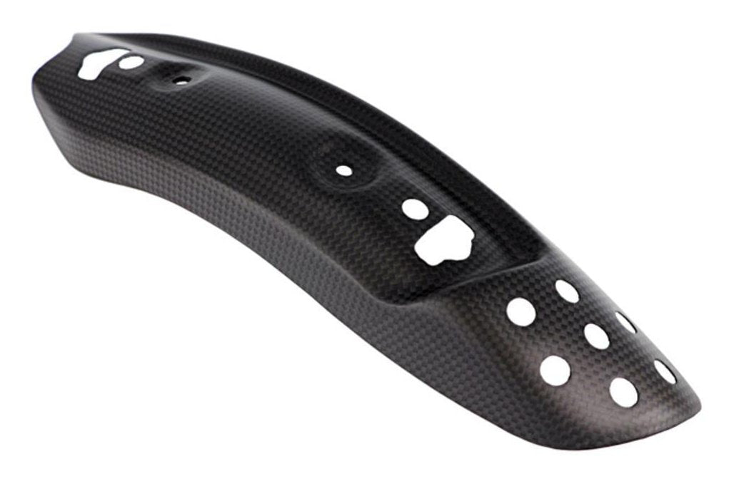 ZA976 - CNC RACING Ducati Monster 797 / Scrambler Carbon Exhaust Pipe Heat Guard Holder