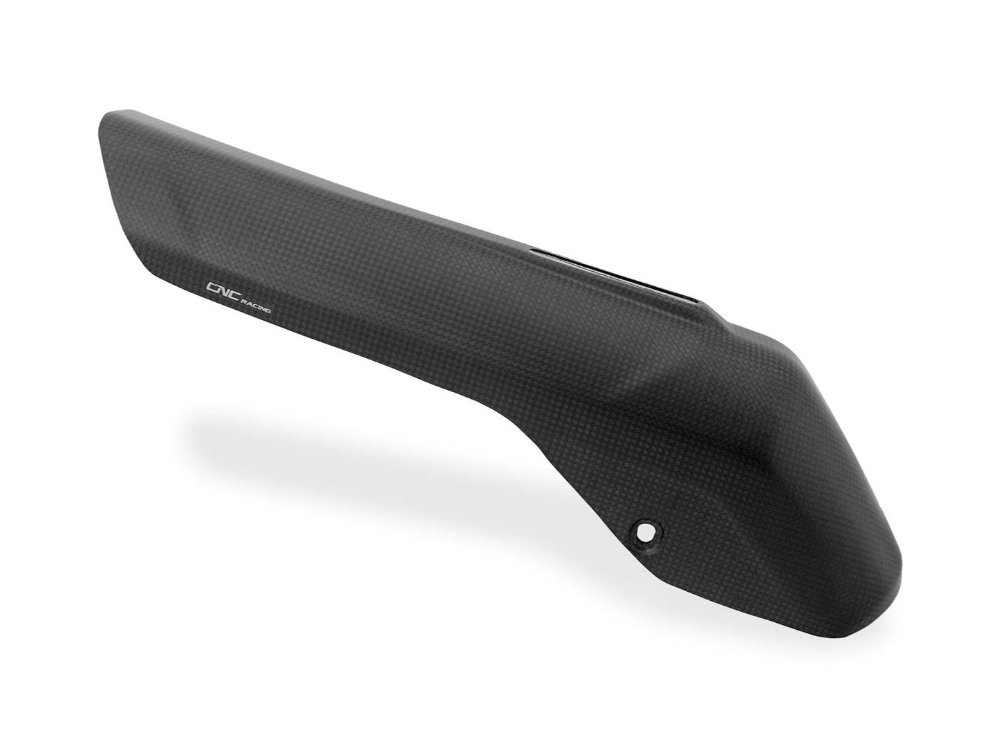 ZA998 - CNC RACING Ducati Multistrada V4 (2021+) Carbon Exhaust Silencer Heat Guard (for Akrapovic slip-on)