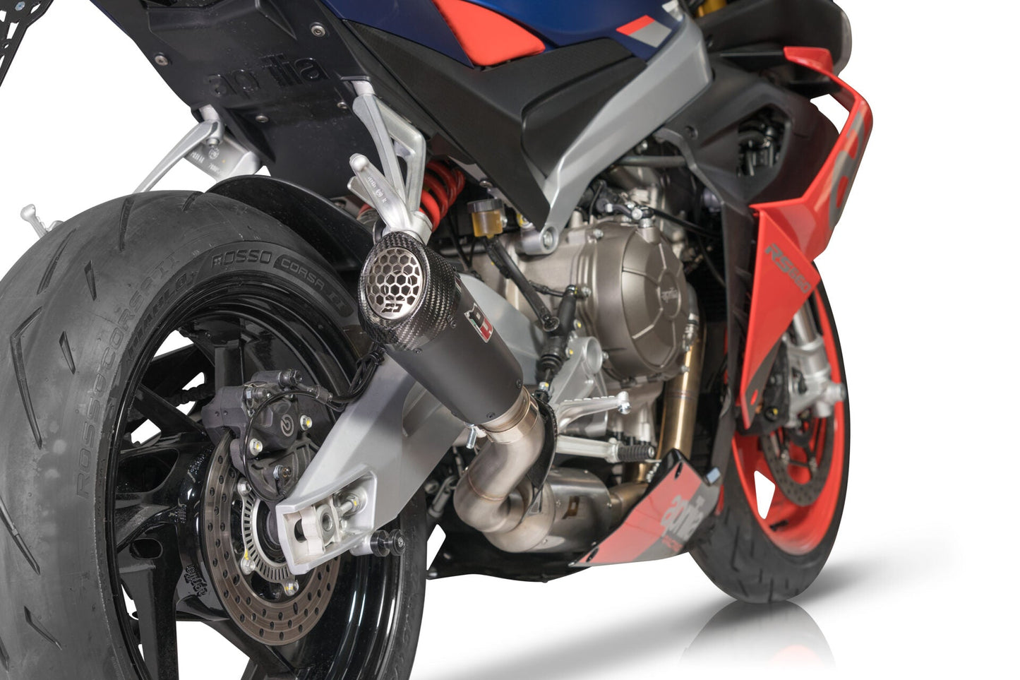 QD EXHAUST Aprilia RS 660 / Tuono (2020+) Titanium Full Exhaust System "Gunshot" (EU homologated)