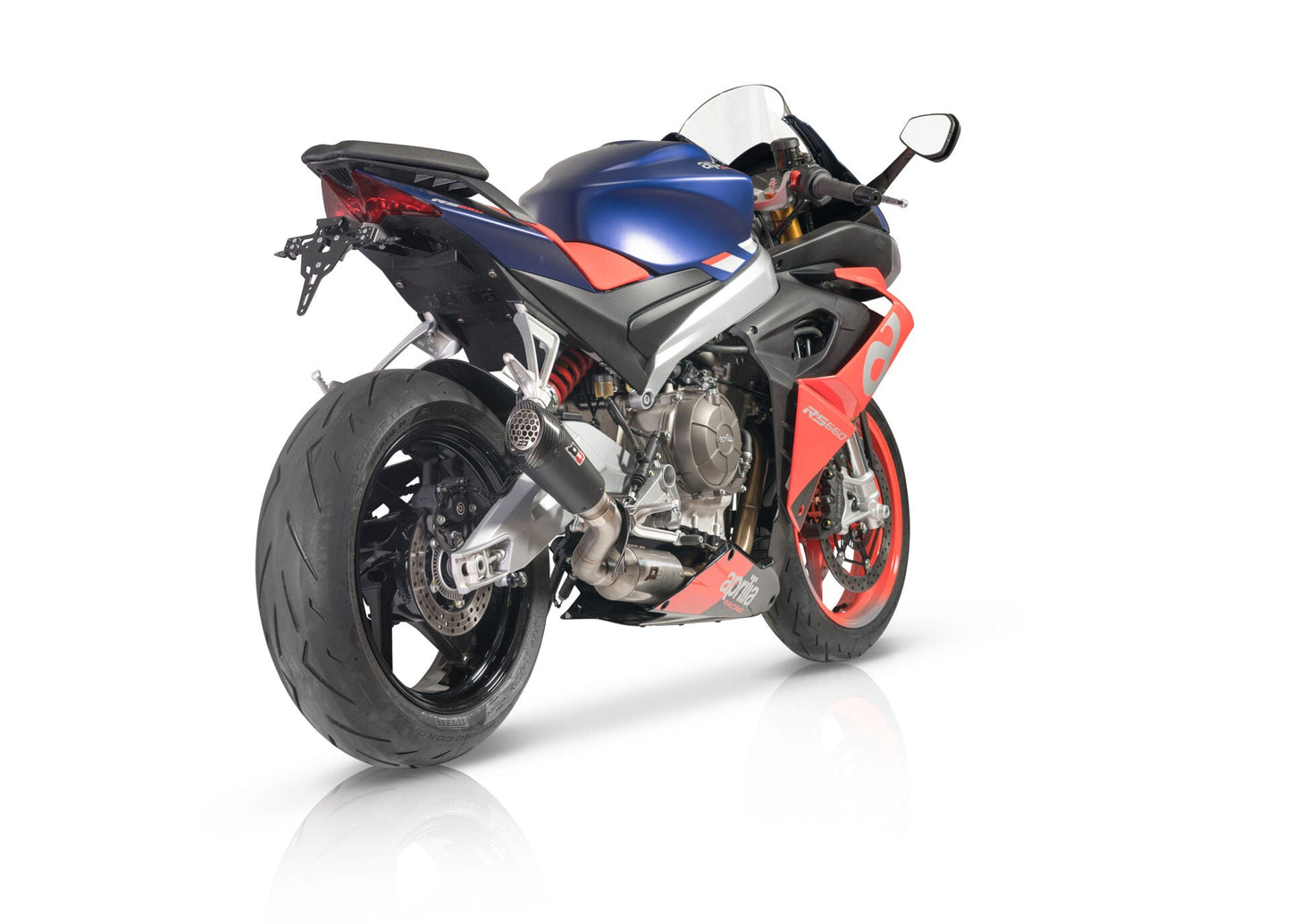 QD EXHAUST Aprilia RS 660 / Tuono (2020+) Titanium Full Exhaust System "Gunshot" (EU homologated)