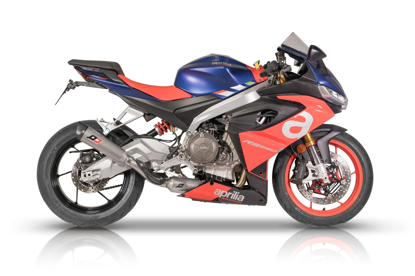 QD EXHAUST Aprilia RS 660 / Tuono (2020+) Titanium Full Exhaust System "Tri-cone" (EU homologated)