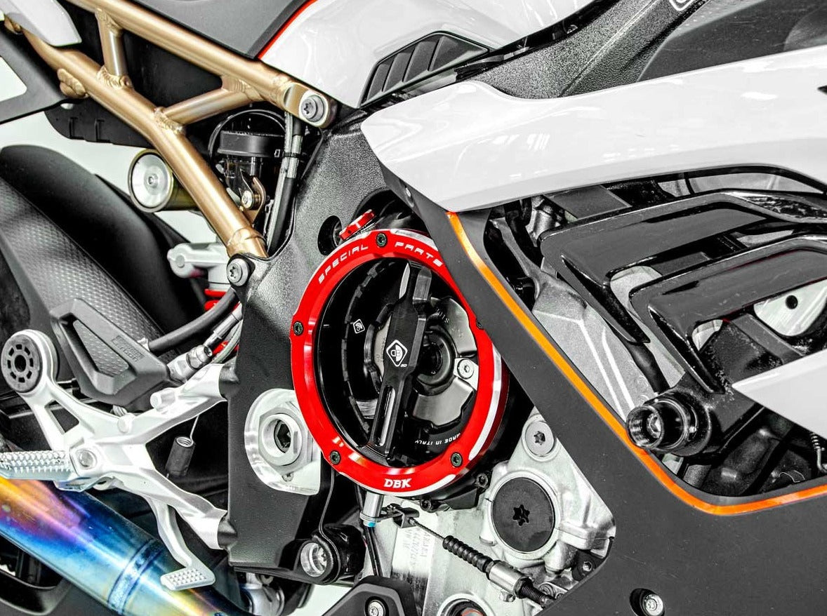 CCDV12 - DBK BMW Clear Clutch Cover Oil Bath 3D-EVO