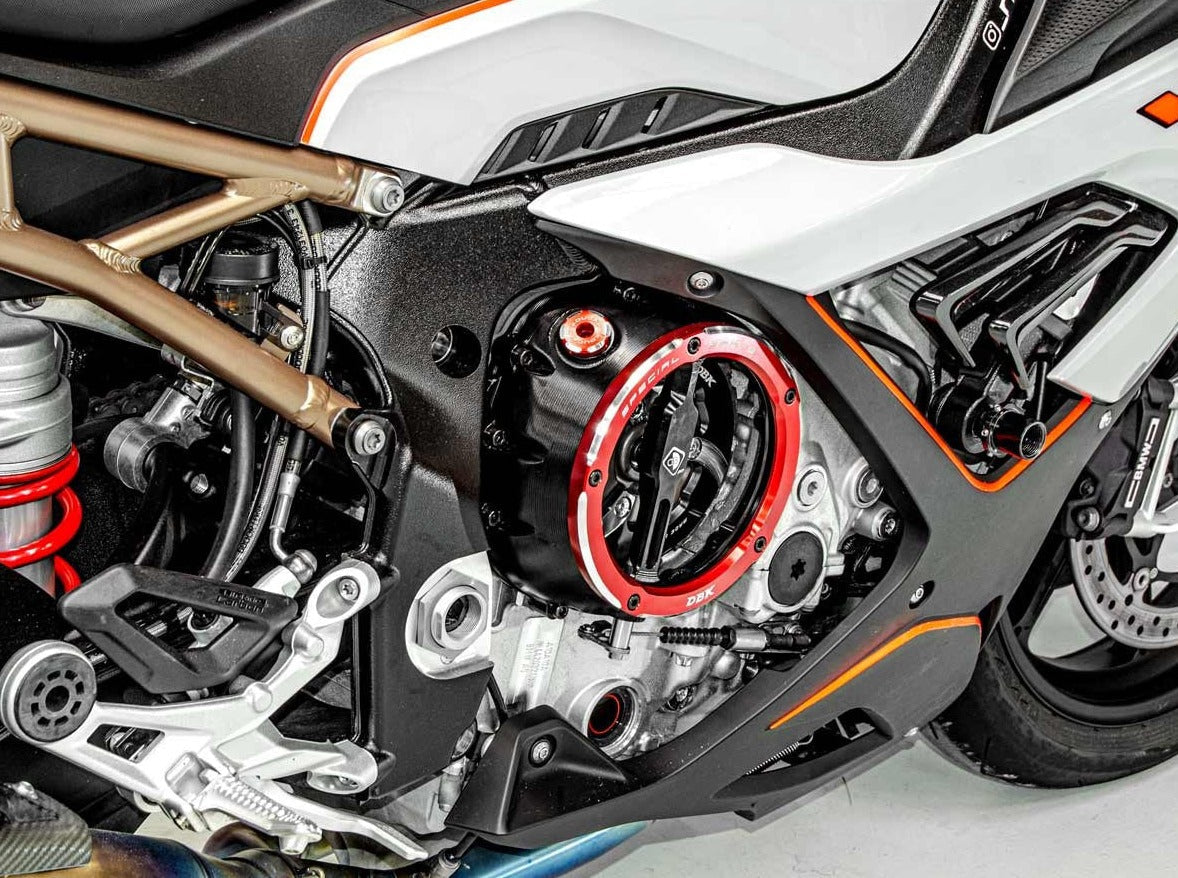 CCDV12 - DBK BMW Clear Clutch Cover Oil Bath 3D-EVO