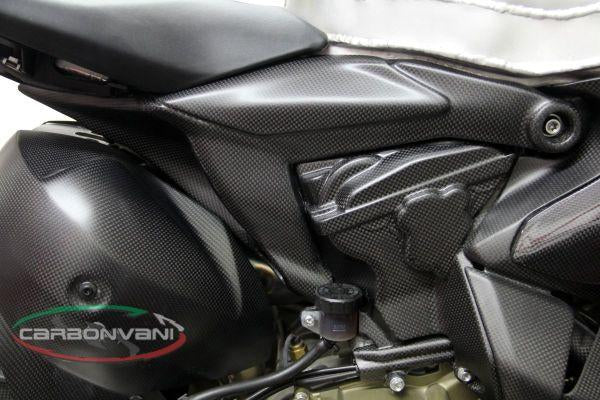 CARBONVANI Ducati Panigale (12/19) Carbon Rear Frame Covers
