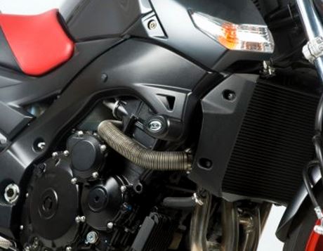 R&G RACING Suzuki GSR600 Frame Crash Protection Sliders "Aero"