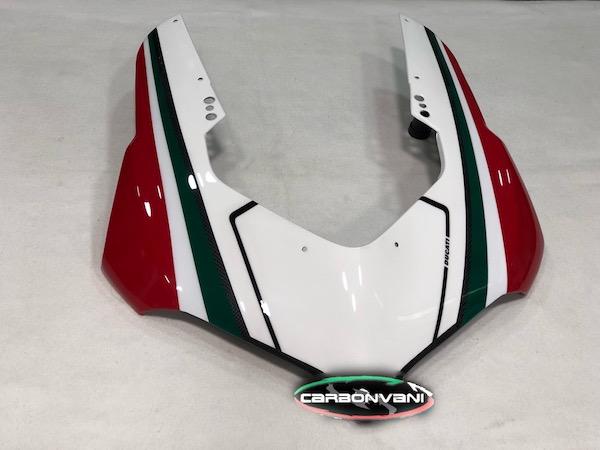 CARBONVANI Ducati Panigale V4 / V4S Full Carbon Fairing Set (8 parts; Tricolor version)