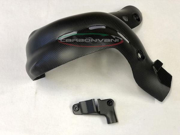 CARBONVANI Ducati Streetfighter V4 (20/21) Carbon Exhaust Collector Guard (Euro 4)